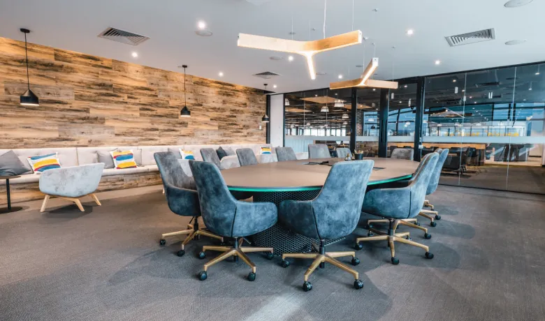 A private meeting room in Caribbean Park